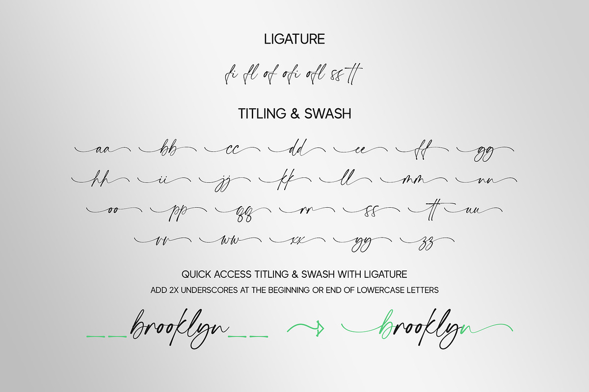 Cromathic | Font Duo, a Script Font by Lemonthe (Photo 7 of 8)