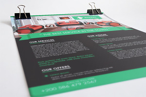 1 1 Free Minimalist Flyer Template