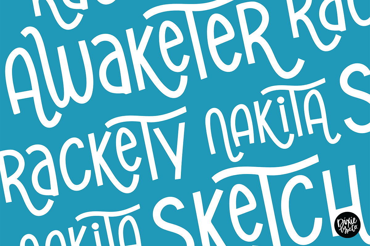 Sans Serif Hand Lettered Font Bundle preview 7