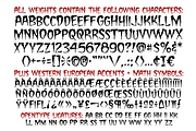 Carry on Screaming, a Font by Comicraft Fonts (Thumbnail 4 of 4)