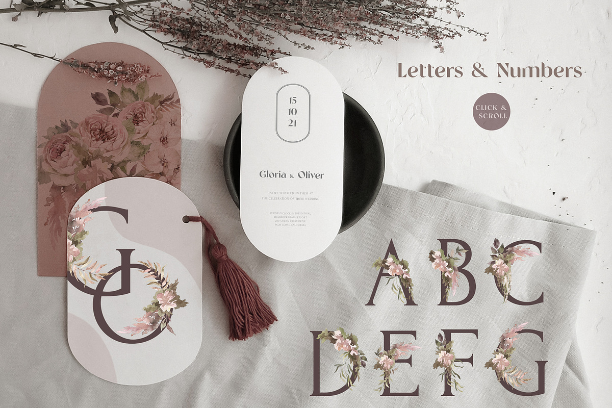 Ranch Wedding modern rustic set, an Animal Illustration by Anastezia Luneva (Photo 6 of 10)