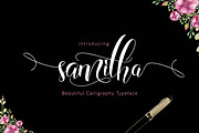 Samitha Script, a Script Font by Olexstudio (Thumbnail 1 of 5)