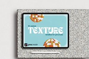 Texture Brush Pack for Procreate