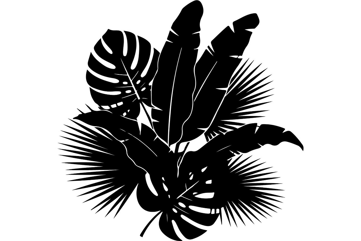Botanical Leaf Silhouette, an Object Graphic by Creativeshirt (Photo 16 of 19)