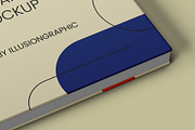 Hardcover Square Book Mockup v2, a Books & Magazine Mockup by Illusiongraphic (Thumbnail 16 of 22)