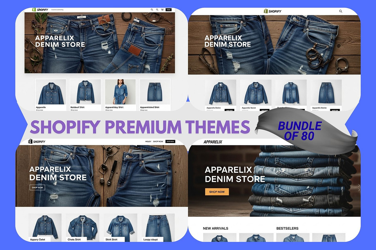 Shopify Premium bundle of 80 Themes, a Shopify Template by Aban's World (Photo 25 of 59)
