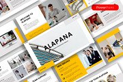 Minimal Corporate PowerPoint, a Presentation Template by kreatifreya (Thumbnail 1 of 5)