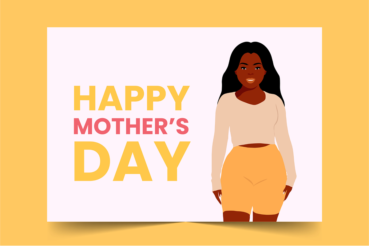 Happy Mothers Day Card, a Card Template by nataliemukundu (Photo 1 of 2)