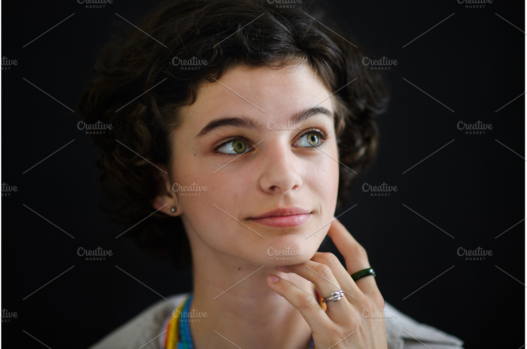 Portrait of confident beautiful, a Person Photo by HalfPoint