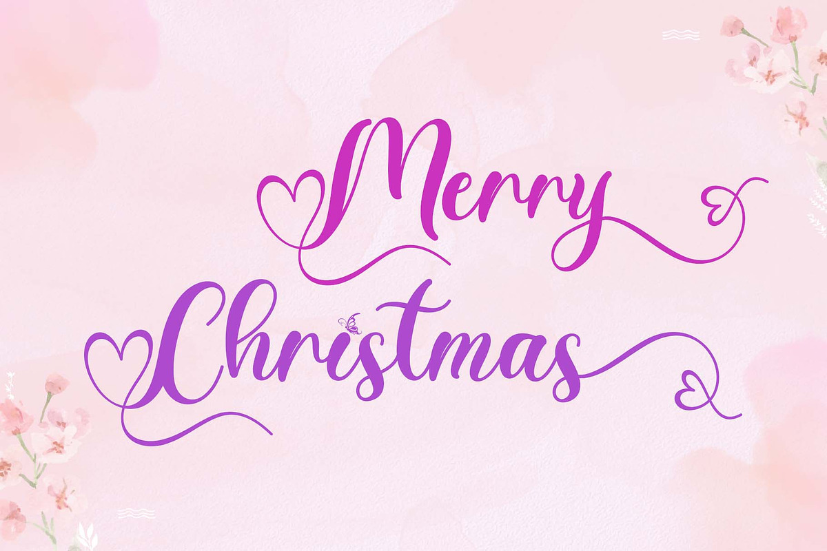 Bertha Lovely, a Handwritten Font by Yoga Letter (Photo 4 of 7)