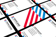 Creative Business Card CM112, a Business Card Template by annozio (Thumbnail 4 of 4)