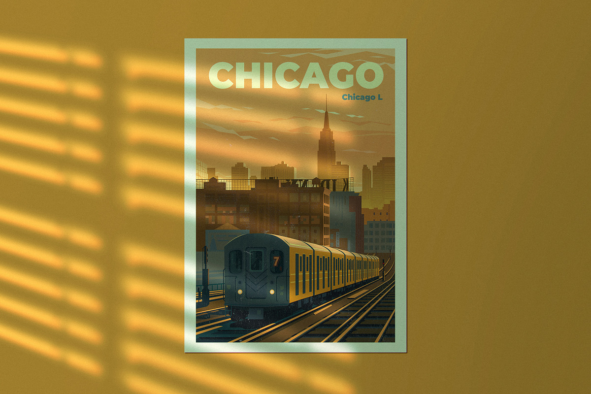 Travel Posters. Part 4., an Illustration by Red Monkey (Photo 10 of 12)