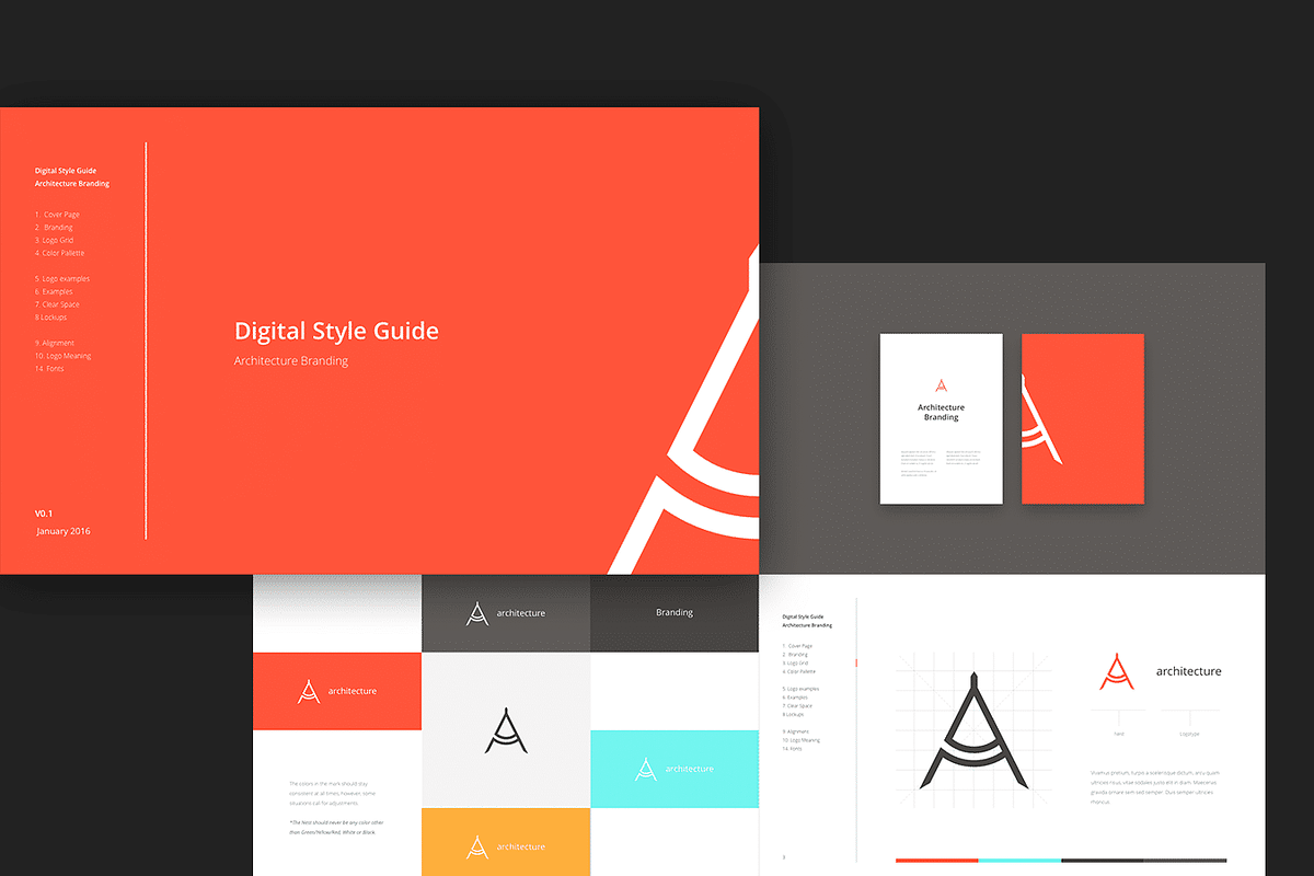 Branding Book & Style Guide Template, a Templates & Theme by UI8 (Photo 8 of 9)