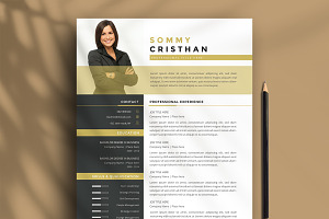 Clean and minimalist Resume, a Resume Template by paulresume