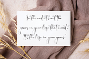 Lettering Sunflower | Script Font, a Handwritten Font by Scratchones (Thumbnail 5 of 8)