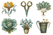 Green Garden Clipart, an Illustration by Daily.Designs (Thumbnail 3 of 5)