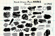 Hand-Drawn Doodles & Graphic Marks, an Object Graphic by DreamoraArt (Thumbnail 8 of 13)