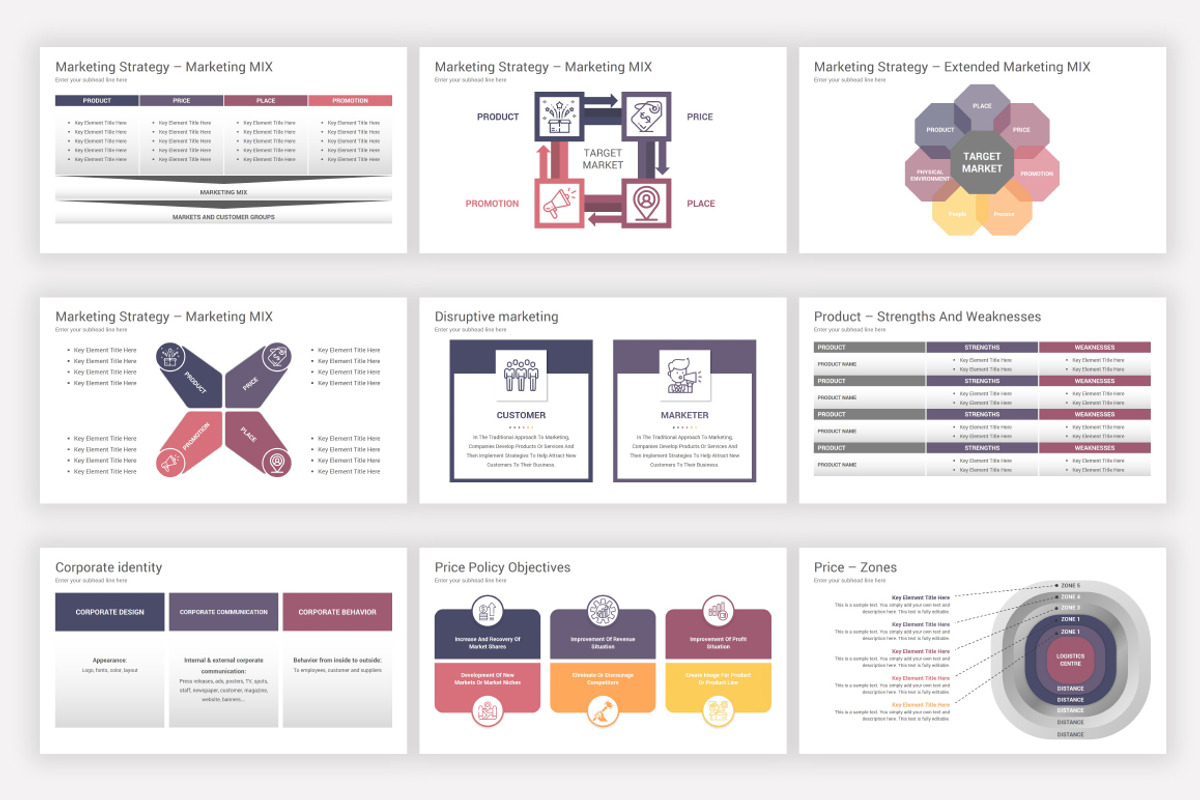 Comprehensive PowerPoint Bundle, a Presentation Template by SlideOne (Photo 20 of 81)