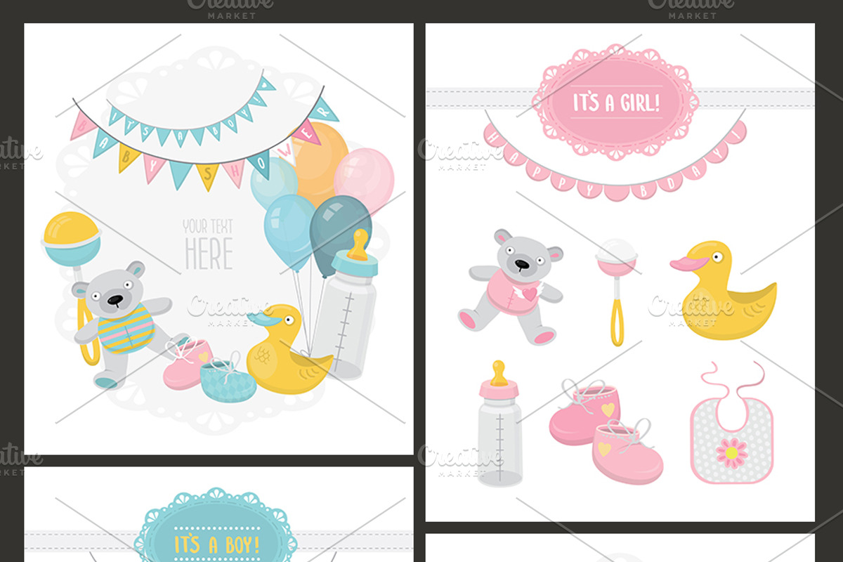 Baby Shower set preview 3