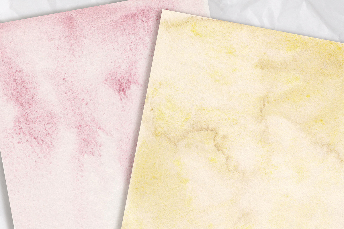Set of 14 watercolor backgrounds, a Texture Graphic by SweetRenieDesigns (Photo 9 of 11)