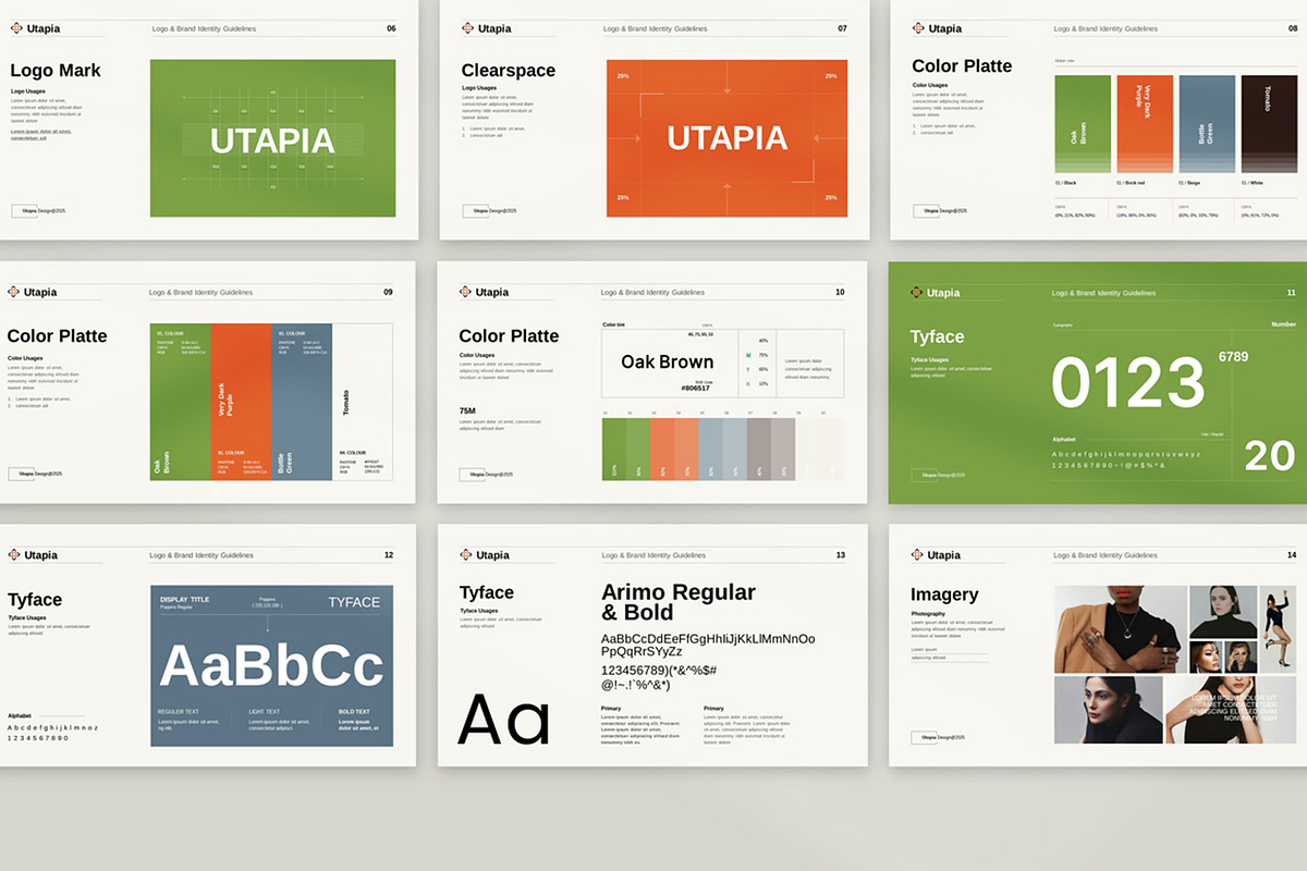 Brand Guidelines Presentation, a Presentation Template by Dream-Lab (Photo 3 of 7)