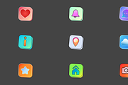 UI App Buttons Pack Motion Graphics, a Graphic by FlashFXbox (Thumbnail 1 of 2)