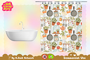 Whimsical Kitchen Harvest Seamless, a Background Graphic by K.JackArtwork (Thumbnail 7 of 8)