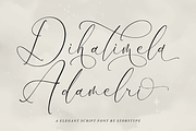 Dihatimu Adamelri Elegant Script, a Script Font by Storytype Studio (Thumbnail 1 of 14)