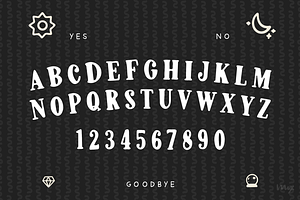 Trippy Tarot 3-Piece Font Family