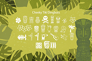Freaky Tiki Font with Dingbats, a Font by Amber Nest Design (Thumbnail 7 of 12)