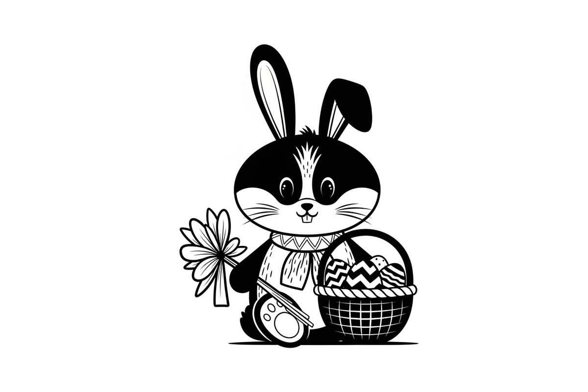 Easter Bunny Vector Bundle, an Illustration by Designs_River (Photo 22 of 51)