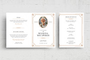Funeral Program with Deco Border, a Flyer Template by BrandPacks (Thumbnail 8 of 8)