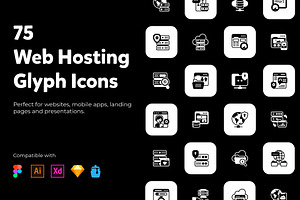 Web Hosting Icon In Modern Icons