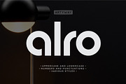Alro Headline Font, a Sans Serif Font by artyway (Thumbnail 1 of 6)