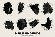 20 Distressed Grunge Brushes, a Brush Add-On by AB-TheDesigner (Thumbnail 3 of 5)