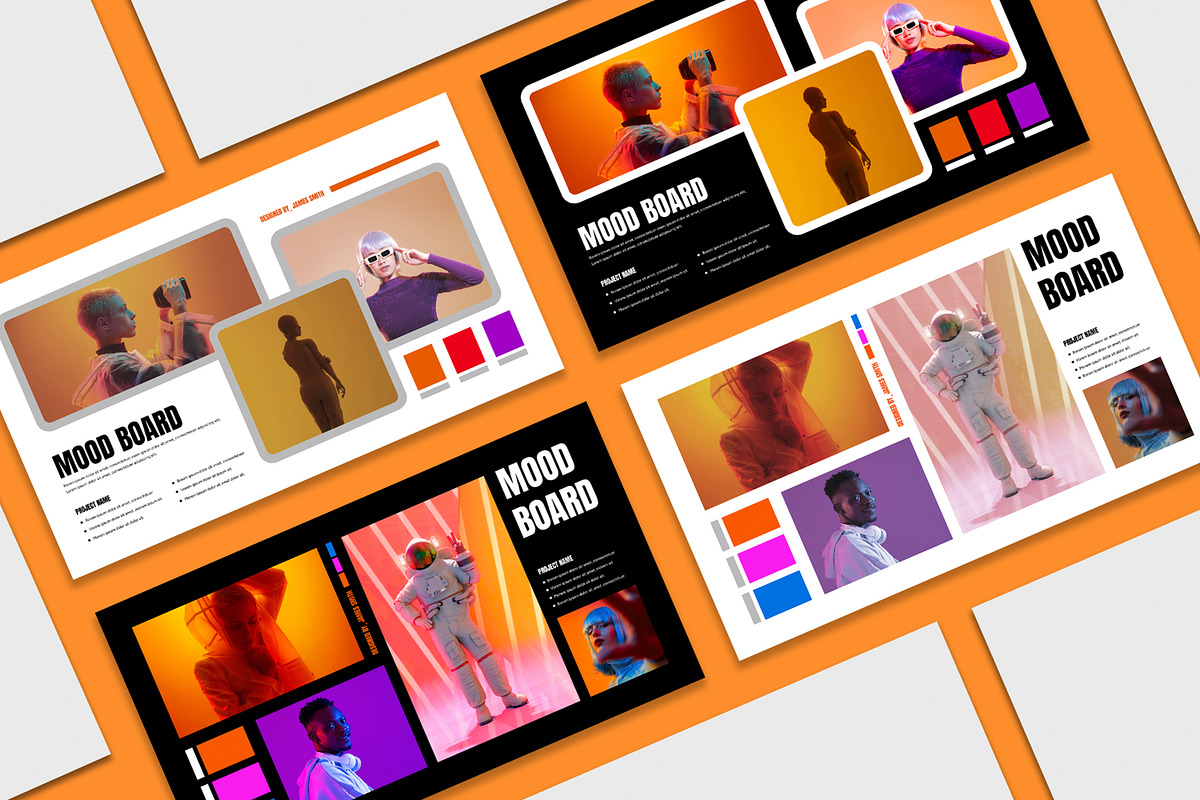 Box Style Project Moodboard, an UI Kit Template by ContestDesign (Photo 1 of 5)