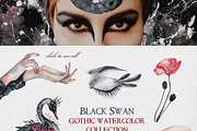Odile. Black Swan collection, a Texture Illustration by Scarlet Heath Art (Thumbnail 2 of 12)