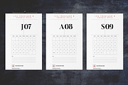 Minimal Numbers Wall Calendar 2025, a Stationery Template by Boris Cupac (Thumbnail 5 of 5)