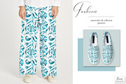 Porto Portuguese Tile Patterns, a Pattern Graphic by Zeesi Design Garden (Thumbnail 8 of 10)