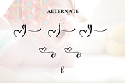 Babycute | Script Font, a Handwritten Font by Scratchones (Thumbnail 8 of 9)