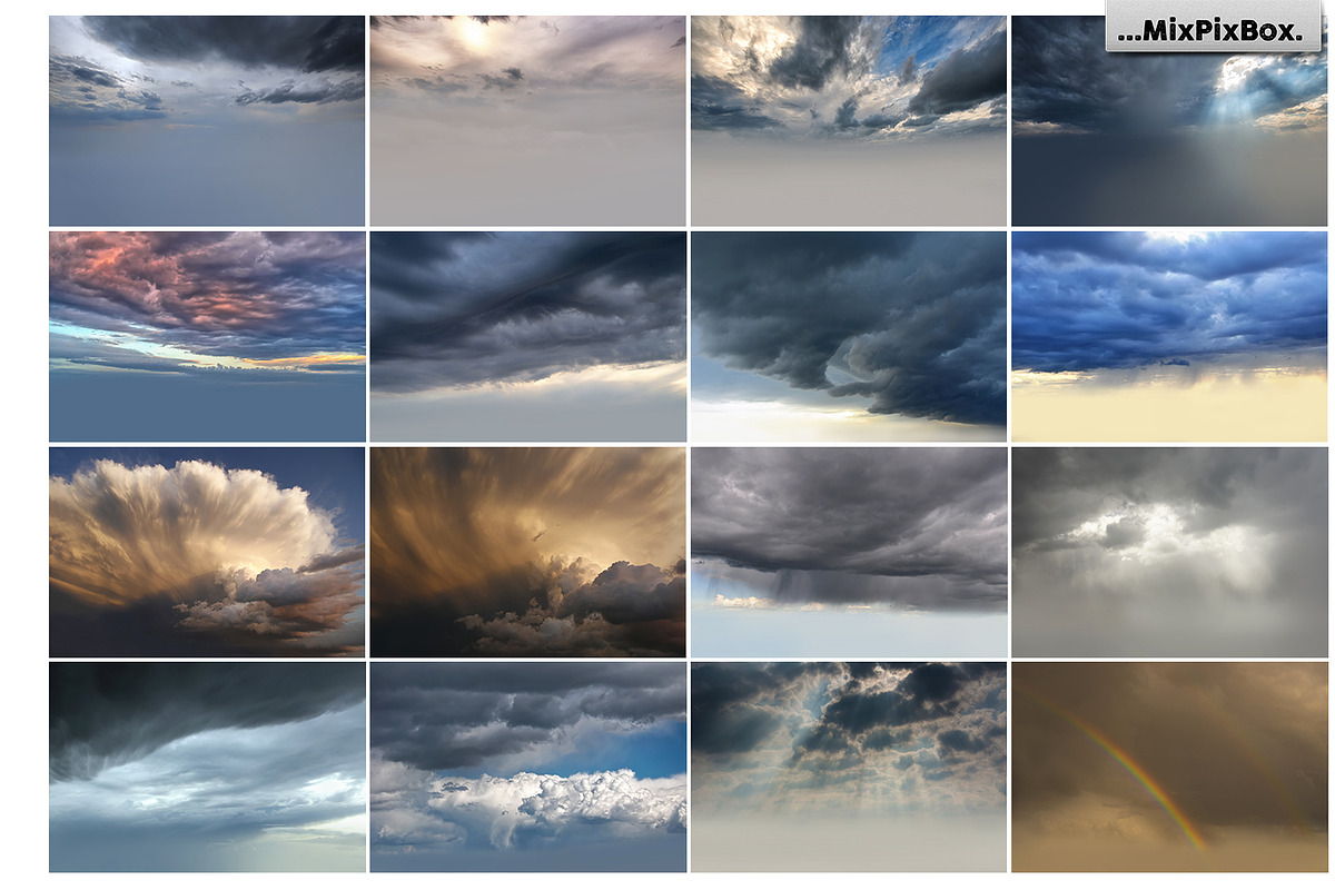 Stormy Sky Overlays preview 5