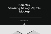 Samsung Galaxy S9 | S9+ Mock-up, an Android Mockup by IsometricWorld (Thumbnail 3 of 6)