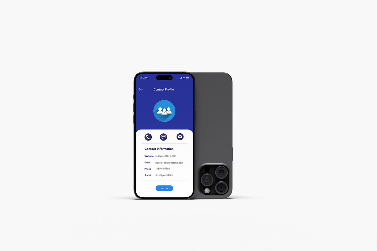 iPhone 16 Pro Mockup, an iPhone Mockup by zuhraabdullah (Photo 2 of 5)