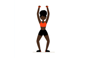Illustration of a woman performing, a Sports & Recreation Photo by ZinetroN