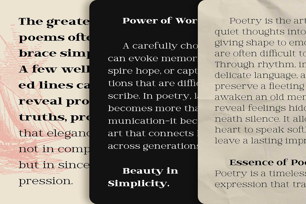 Hendry - Vintage Serif Family, a Serif Font by Novitype (Photo 11 of 12)