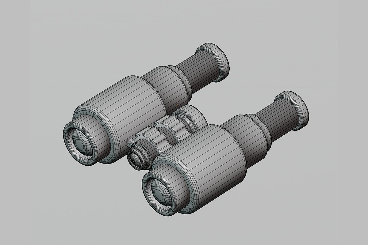 Binoculars, an Object 3D Model by fahad121 (Photo 5 of 7)
