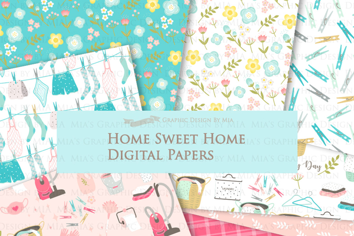 Cleaning, Household Chores, an Illustration by Mia's Graphic Design (Photo 9 of 9)