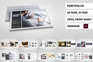 Indesign Portfolio Brochure - V217