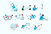 Business Analysis Illustration, a Finance Illustration by Loin Studio (Thumbnail 3 of 3)