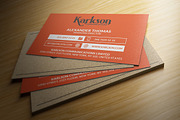 Modern Kraft Paper Business Card, a Business Card Template by Marvel (Thumbnail 3 of 4)